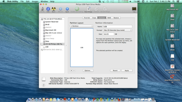 Run Disk Utility III (Partition) On Asus A46C